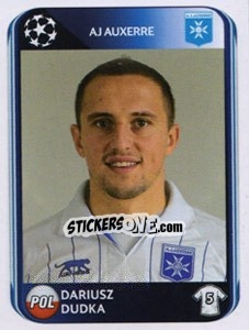 Sticker Dariusz Dudka - UEFA Champions League 2010-2011 n. 471 - Panini