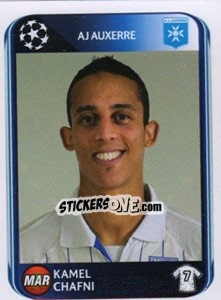 Cromo Kamel Chafni - UEFA Champions League 2010-2011 - Panini