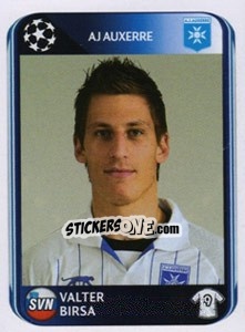 Figurina Valter Birsa - UEFA Champions League 2010-2011 - Panini