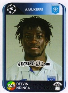 Sticker Delvin Ndinga - UEFA Champions League 2010-2011 - Panini