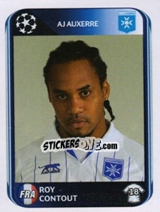 Figurina Roy Contout - UEFA Champions League 2010-2011 - Panini