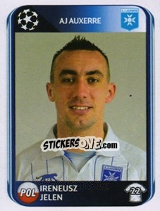 Sticker Ireneusz Jelen - UEFA Champions League 2010-2011 - Panini