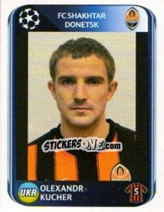 Sticker Olexandr Kucher - UEFA Champions League 2010-2011 n. 501 - Panini