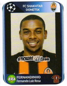 Sticker Fernandinho - UEFA Champions League 2010-2011 n. 506 - Panini