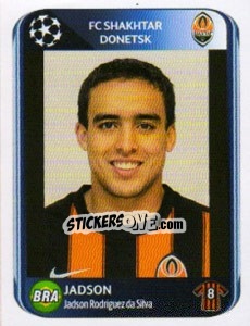 Sticker Jadson - UEFA Champions League 2010-2011 n. 508 - Panini