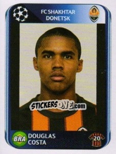 Sticker Douglas Costa - UEFA Champions League 2010-2011 n. 509 - Panini