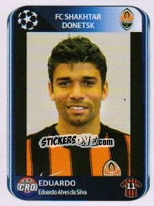 Sticker Eduardo da Silva - UEFA Champions League 2010-2011 n. 514 - Panini