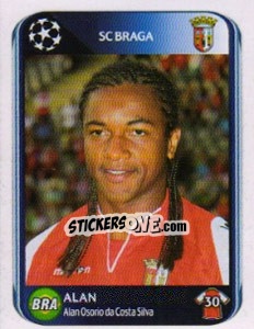 Sticker Alan - UEFA Champions League 2010-2011 n. 527 - Panini