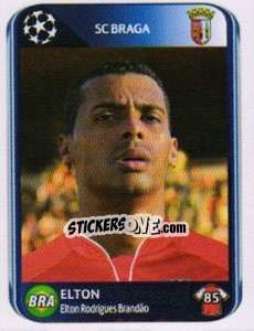 Sticker Elton - UEFA Champions League 2010-2011 n. 528 - Panini