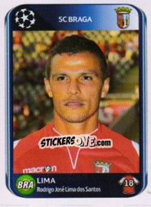Cromo Lima - UEFA Champions League 2010-2011 n. 529 - Panini