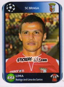 Sticker Lima - UEFA Champions League 2010-2011 - Panini