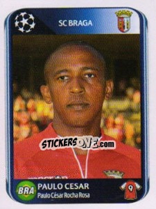 Cromo Paulo Cesar - UEFA Champions League 2010-2011 - Panini