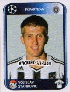 Sticker Vojislav Stankovic - UEFA Champions League 2010-2011 - Panini