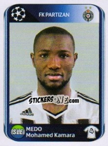 Sticker Medo - UEFA Champions League 2010-2011 n. 545 - Panini
