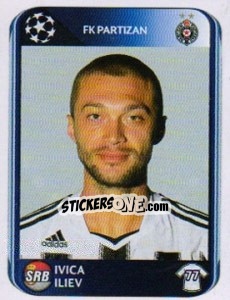 Sticker Ivica Iliev - UEFA Champions League 2010-2011 n. 547 - Panini