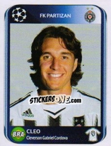 Sticker Cleo - UEFA Champions League 2010-2011 n. 548 - Panini