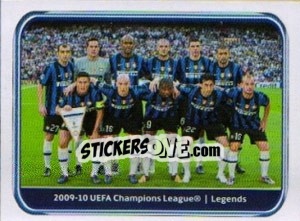 Sticker 2009-10 FC Internazionale Milano - Team - UEFA Champions League 2010-2011 n. 549 - Panini