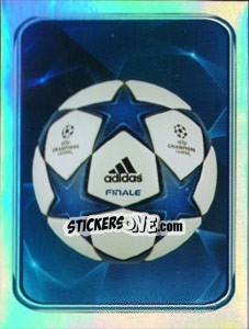 Sticker UEFA Champions League Official Match Ball - UEFA Champions League 2010-2011 - Panini