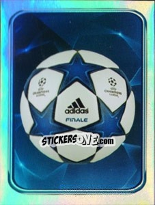 Sticker UEFA Champions League Official Match Ball - UEFA Champions League 2010-2011 n. 3 - Panini