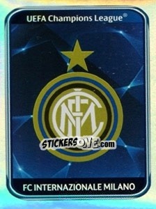 Cromo FC Internazionale Milano Badge - UEFA Champions League 2010-2011 - Panini