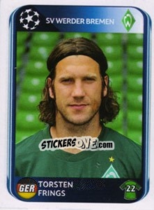 Sticker Torsten Frings - UEFA Champions League 2010-2011 n. 30 - Panini