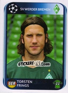 Sticker Torsten Frings - UEFA Champions League 2010-2011 - Panini