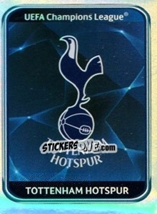 Cromo Tottenham Hotspur Badge - UEFA Champions League 2010-2011 - Panini