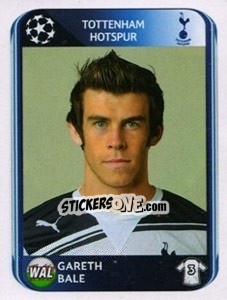 Sticker Gareth Bale - UEFA Champions League 2010-2011 n. 42 - Panini
