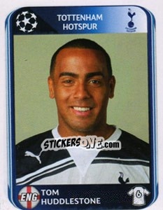 Sticker Tom Huddlestone - UEFA Champions League 2010-2011 n. 47 - Panini