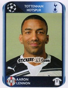 Sticker Aaron Lennon - UEFA Champions League 2010-2011 n. 48 - Panini