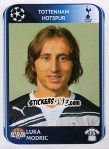 Sticker Luka Modric - UEFA Champions League 2010-2011 n. 49 - Panini