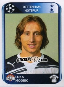 Figurina Luka Modric - UEFA Champions League 2010-2011 - Panini