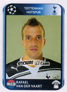 Sticker Rafael van der Vaart - UEFA Champions League 2010-2011 n. 50 - Panini