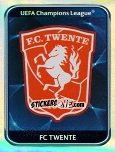 Sticker FC Twente Badge - UEFA Champions League 2010-2011 - Panini