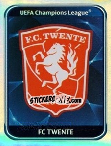 Sticker FC Twente Badge - UEFA Champions League 2010-2011 n. 56 - Panini