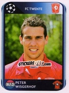 Sticker Peter Wisgerhof - UEFA Champions League 2010-2011 n. 58 - Panini