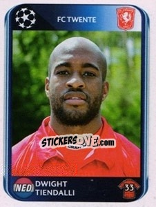 Sticker Dwight Tiendalli - UEFA Champions League 2010-2011 n. 59 - Panini