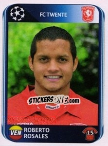 Sticker Roberto Rosales - UEFA Champions League 2010-2011 n. 63 - Panini