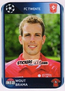 Sticker Wout Brama - UEFA Champions League 2010-2011 n. 64 - Panini