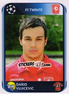 Sticker Dario Vujicevic - UEFA Champions League 2010-2011 n. 68 - Panini