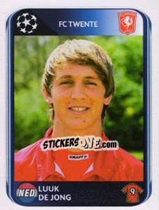 Sticker Luuk de Jong - UEFA Champions League 2010-2011 - Panini