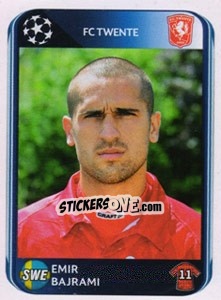 Sticker Emir Bajrami - UEFA Champions League 2010-2011 n. 71 - Panini