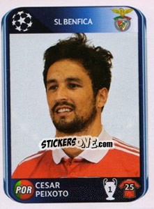 Cromo Cesar Peixoto - UEFA Champions League 2010-2011 n. 96 - Panini
