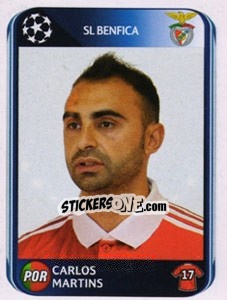 Figurina Carlos Martins - UEFA Champions League 2010-2011 - Panini