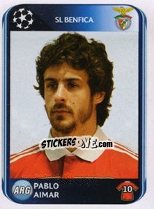 Sticker Pablo Aimar - UEFA Champions League 2010-2011 n. 99 - Panini