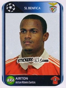 Cromo Airton - UEFA Champions League 2010-2011 n. 102 - Panini