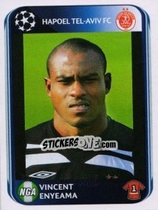 Sticker Vincent Enyeama - UEFA Champions League 2010-2011 n. 125 - Panini