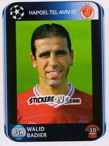 Cromo Walid Badier - UEFA Champions League 2010-2011 - Panini