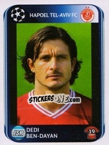 Sticker Dedi Ben-Dayan - UEFA Champions League 2010-2011 n. 127 - Panini