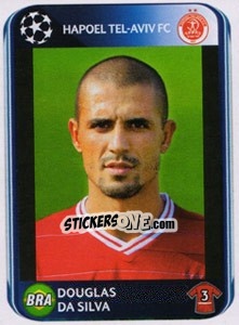 Sticker Douglas da Silva - UEFA Champions League 2010-2011 - Panini